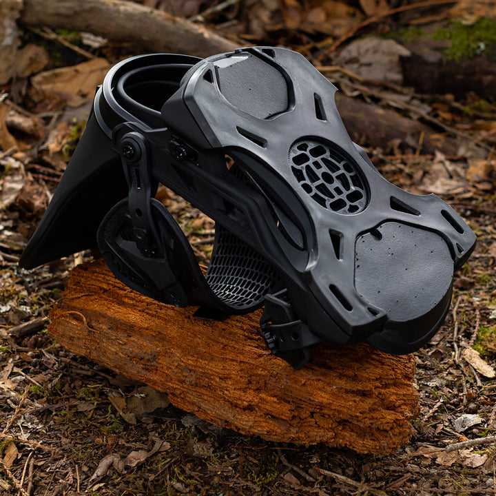 Arbor Hemlock Snowboard Bindings 2024 Black
