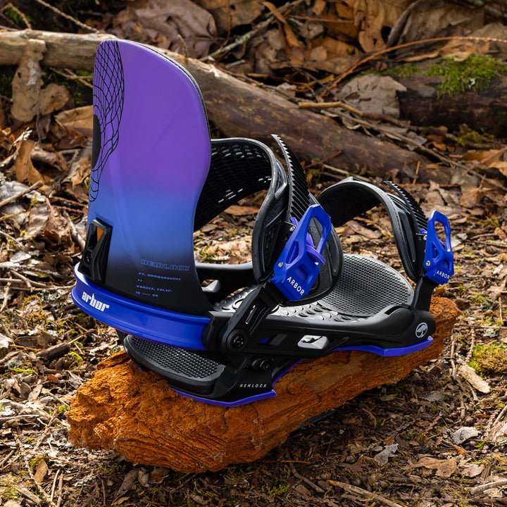 Arbor Hemlock Snowboard Bindings 2024 Samborghini