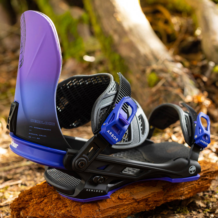 Arbor Hemlock Snowboard Bindings 2024 Samborghini