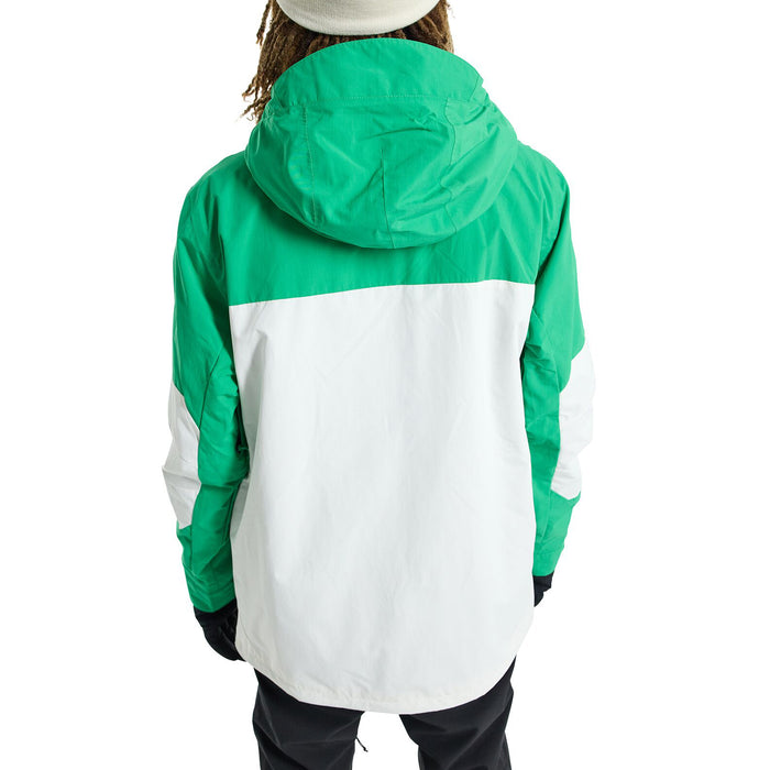 Burton Peasy Jacket - Men's Clover Green/Stout White