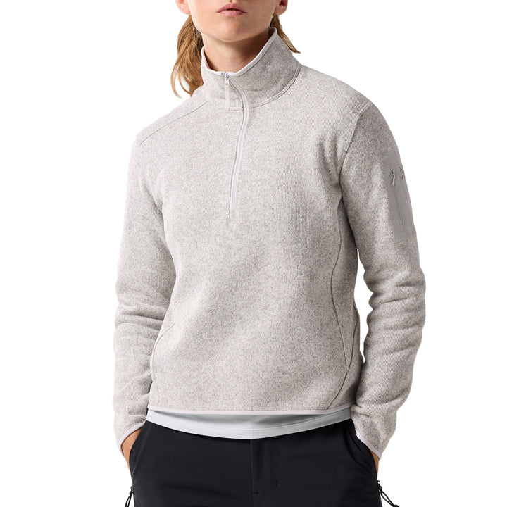 Arc'teryx Covert Zip Neck Crew - Women's Atmos Heather