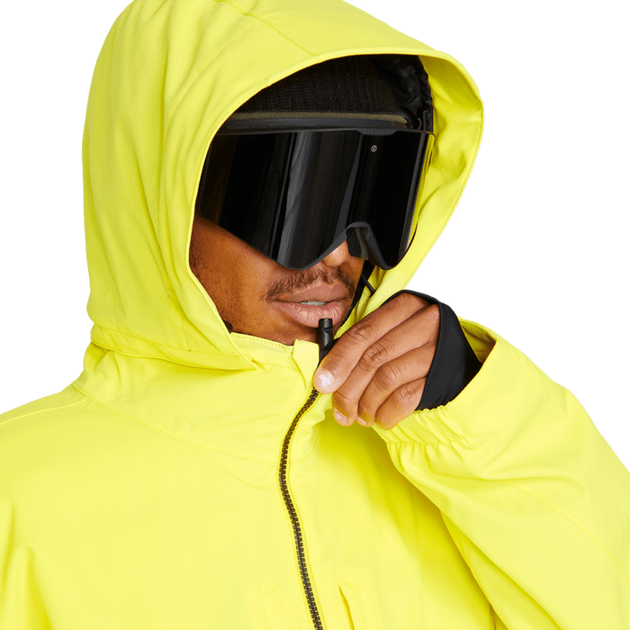 Volcom Quad Angle 2L TDS Jacket - Men's Citron