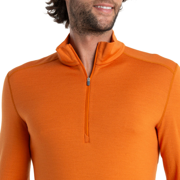 Icebreaker 260 Tech Long Sleeve Half Zip Top - Men's Earth