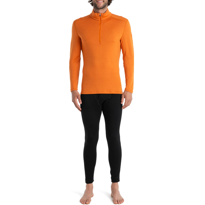 Icebreaker 260 Tech Long Sleeve Half Zip Top - Men's Earth
