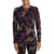 Icebreaker Merino 260 Vertex Long-Sleeve Crew - Women's Black/Loden/Nightshade