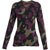 Icebreaker Merino 260 Vertex Long-Sleeve Crew - Women's Black/Loden/Nightshade