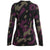 Icebreaker Merino 260 Vertex Long-Sleeve Crew - Women's Black/Loden/Nightshade