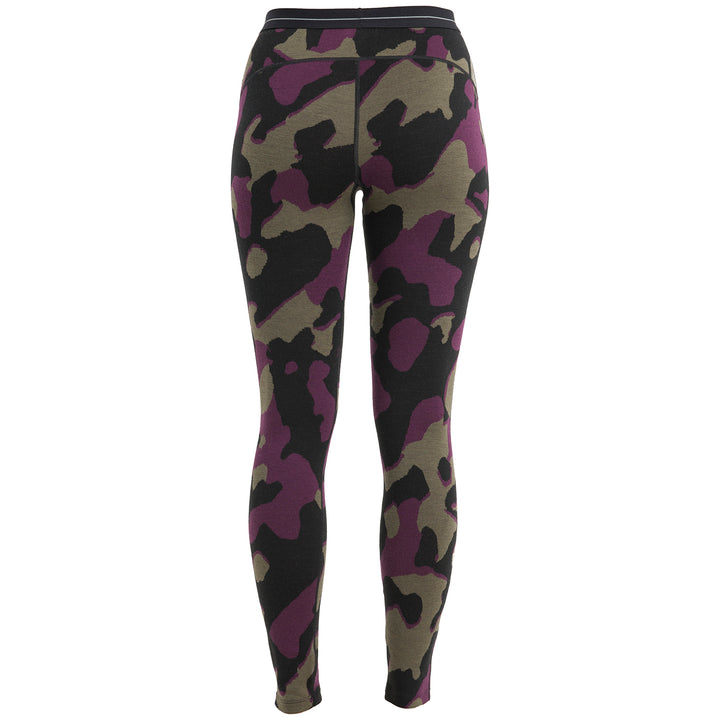 Icebreaker Merino 260 Vertex Leggings - Women's Black/Loden/Nightshade