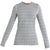 Icebreaker Merino 260 Vertex Long-Sleeve Crew - Women's Snow/Black