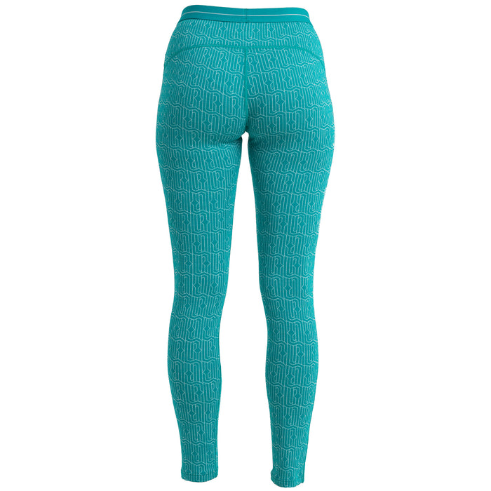 Icebreaker Merino 260 Vertex Leggings - Women's Flux Green/Snow