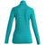Icebreaker Merino 260 Vertex Long Sleeve Half Zip Top - Women's Flux Green/Snow