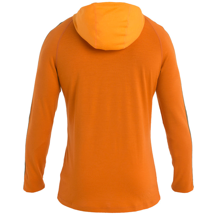 Icebreaker Merino 200 Sonebula Long-Sleeve Half Zip Hoodie - Men's Earth/Solar/Loden/CB