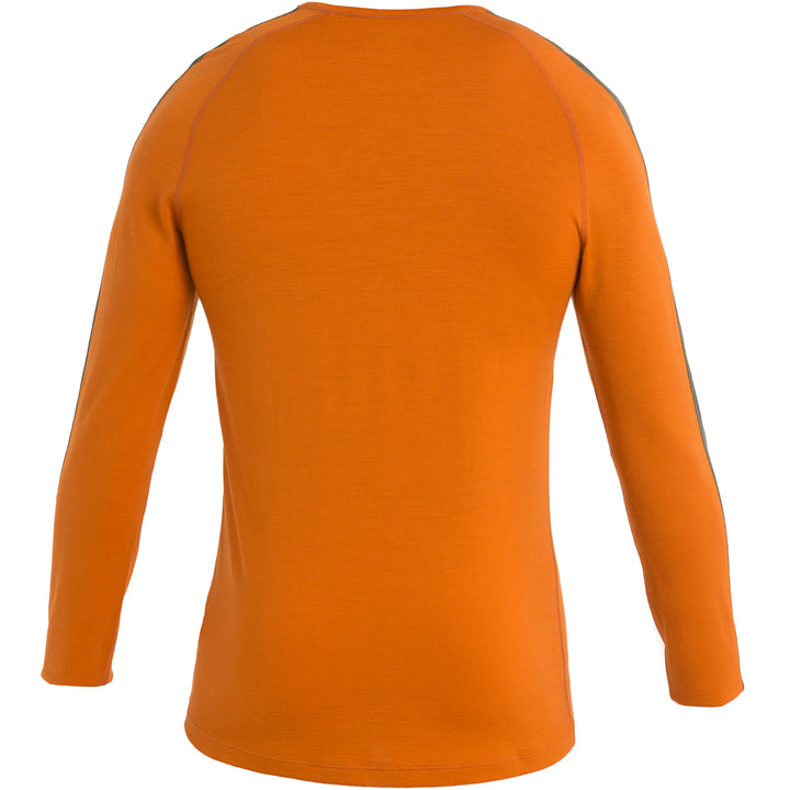 Icebreaker Merino 200 Sonebula Long-Sleeve Crew Top - Men's Earth/Solar/Loden/Cb