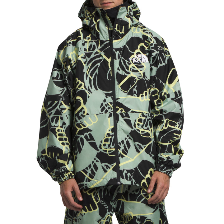 The North Face Build Up Jacket - Men's TNF Black/Hands Print