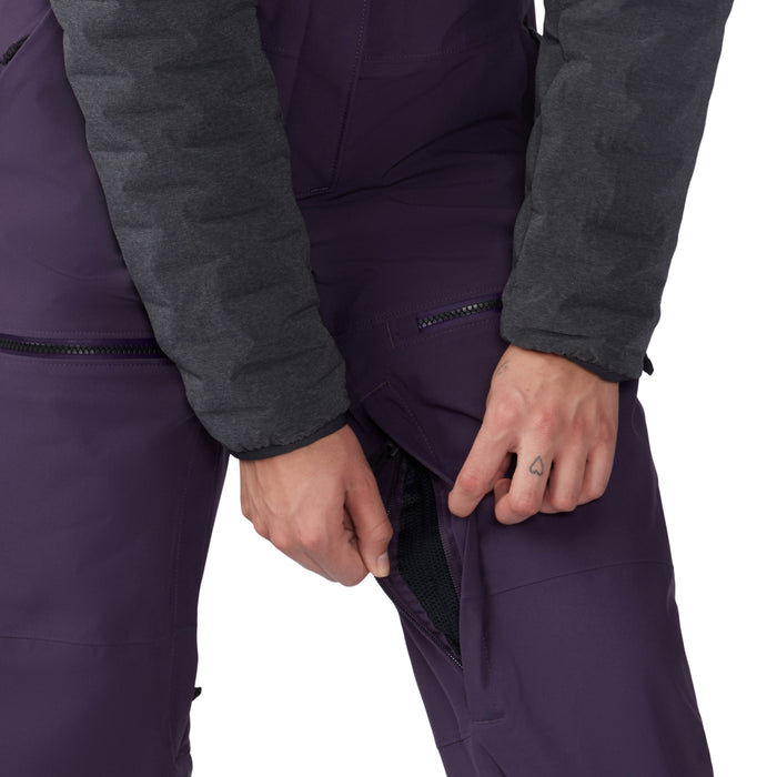 Mountain Hardwear Powder Maven™ Bibs - Women's Blurple