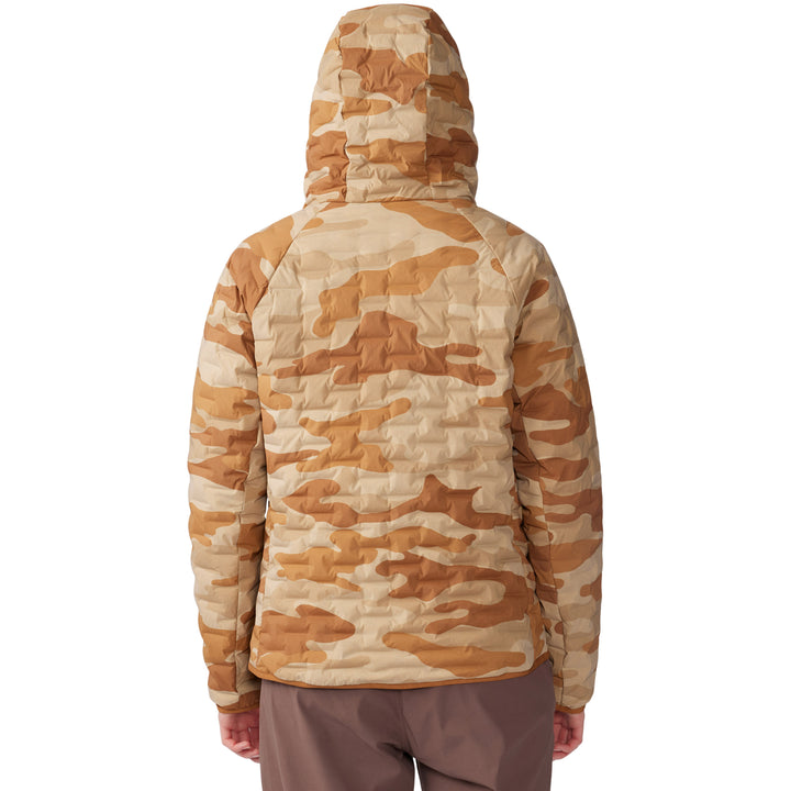 Mountain Hardwear Stretchdown™ Light Pullover Hoodie - Women's Copper Clay/Camo Print