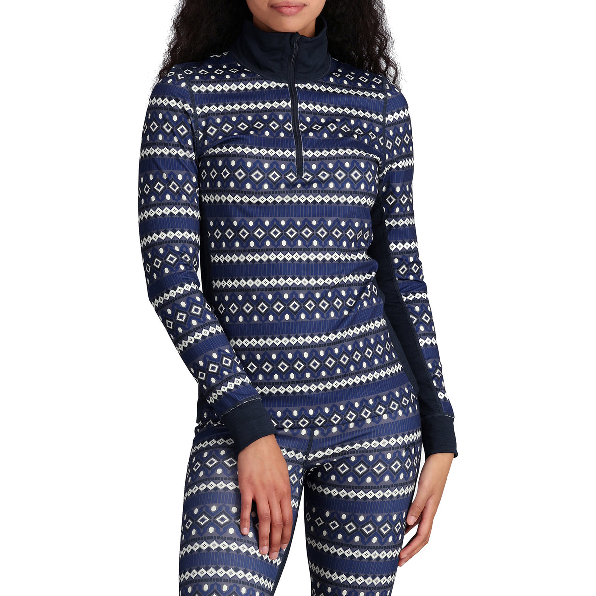 Kari Traa Lune Half-Zip Top - Women's Azure