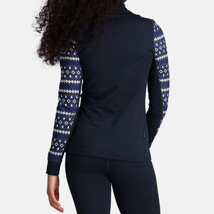 Kari Traa Lune Half-Zip Top - Women's Azure