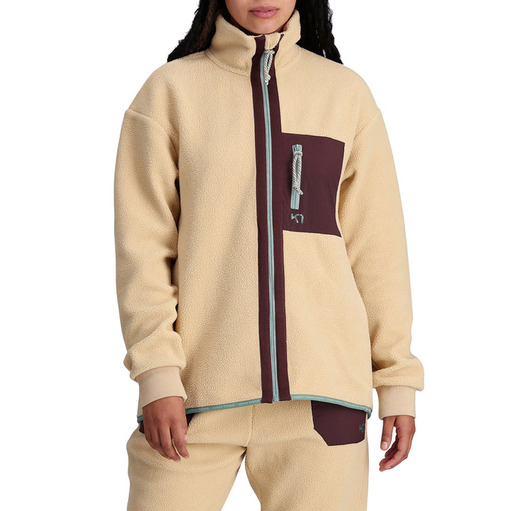Kari Traa Ane Pile Jacket - Women's Oat