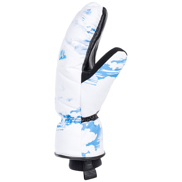 Roxy Flint Creek Mittens - Women's Azure Blue Clouds