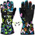 Roxy x Rowley GORE-TEX Gloves - Women's True Black Multifloral