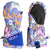 Roxy Snow's Up Mittens - Toddler Girls' Bright White Big Deal