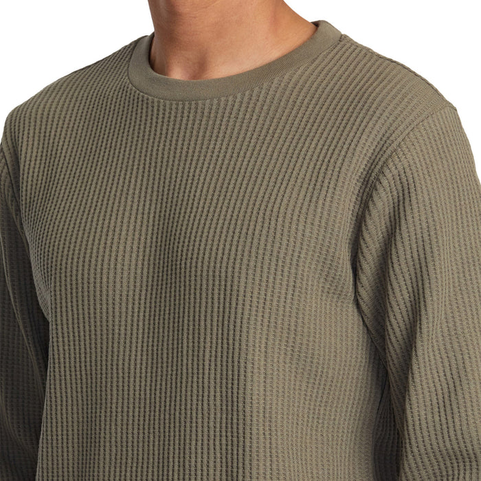 RVCA Day Shift Long-Sleeve Thermal T-Shirt - Men's Aloe