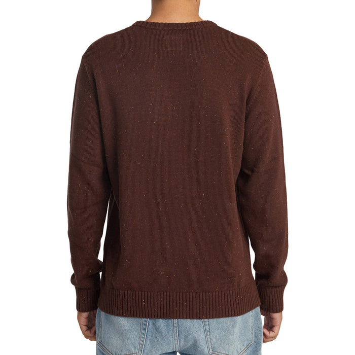 RVCA Neps Long-Sleeve Sweater - Men's Red Earth