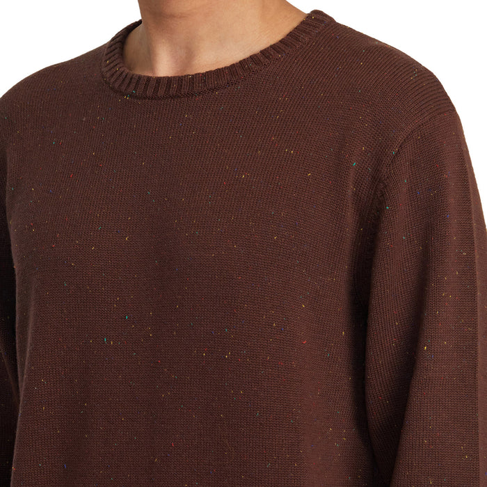 RVCA Neps Long-Sleeve Sweater - Men's Red Earth