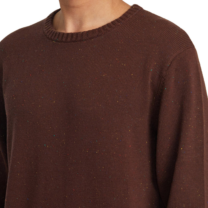 RVCA Neps Long-Sleeve Sweater - Men's Red Earth