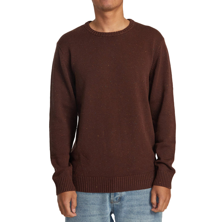 RVCA Neps Long-Sleeve Sweater - Men's Red Earth