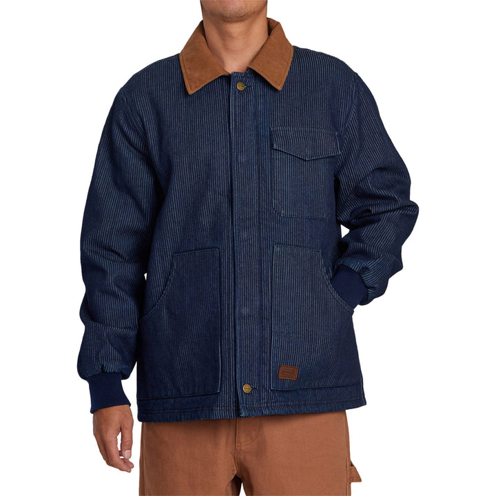 RVCA Chainmail Plus Jacket - Men's Indigo Cord