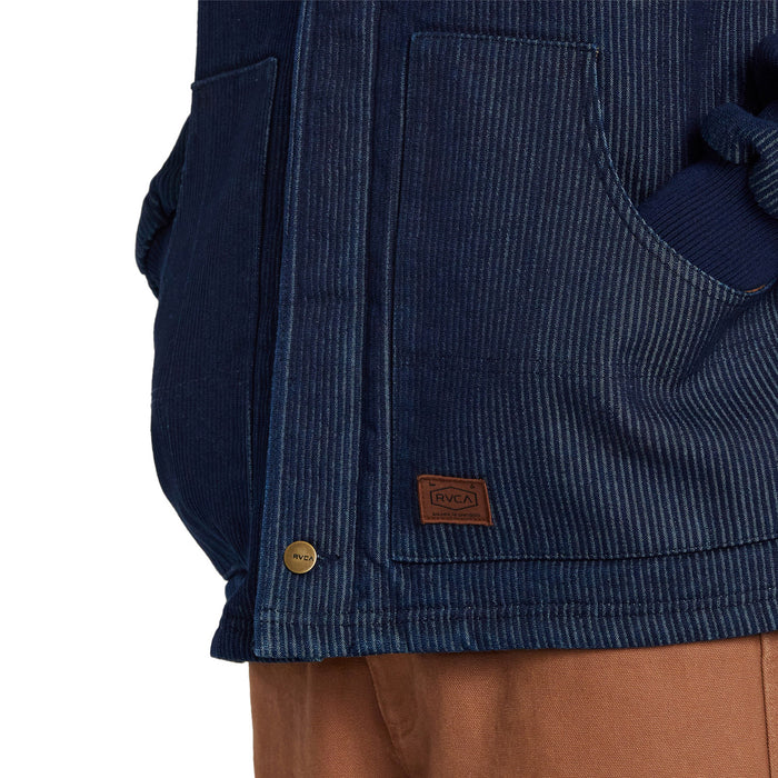 RVCA Chainmail Plus Jacket - Men's Indigo Cord