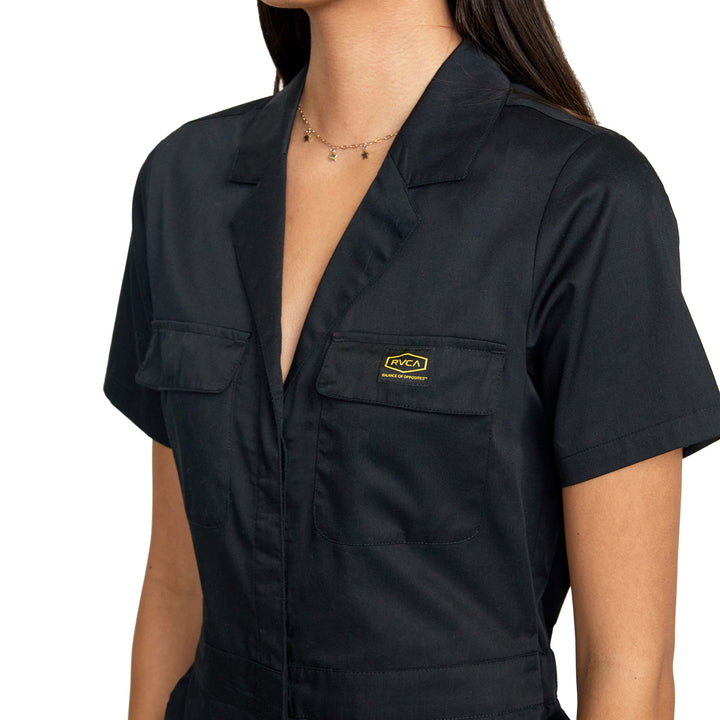 RVCA Recession Jumpsuit - Women's RVCA Black