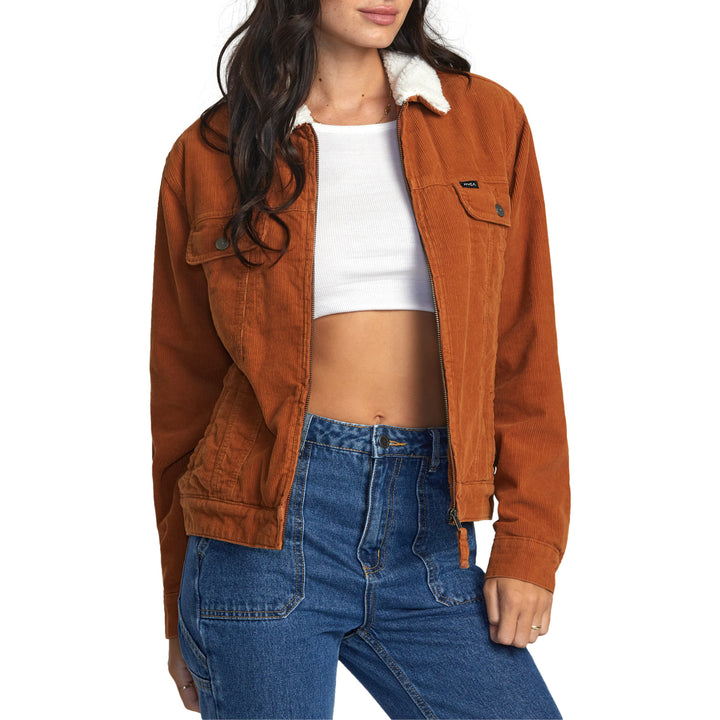 RVCA Tapped Jacket - Women's Caramel