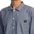 RVCA Dayshift Stripe II Long-Sleeve Shirt - Men's Red Earth