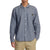 RVCA Dayshift Stripe II Long-Sleeve Shirt - Men's Red Earth