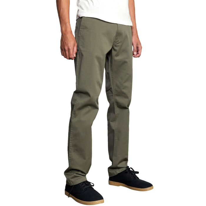 RVCA The Weekend Stretch Pants - Men's Olive