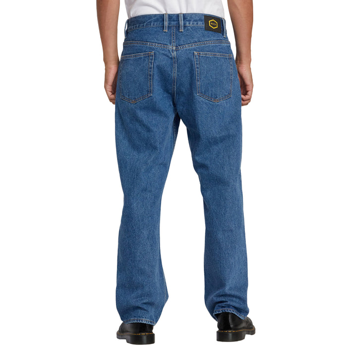 RVCA Americana Dayshift Denim Pants - Men's Blue Collar