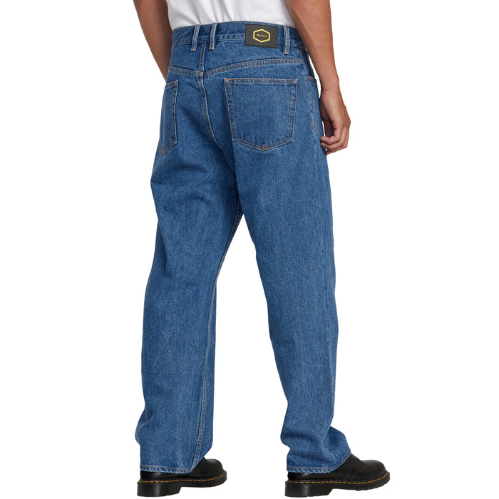RVCA Americana Dayshift Denim Pants - Men's Blue Collar