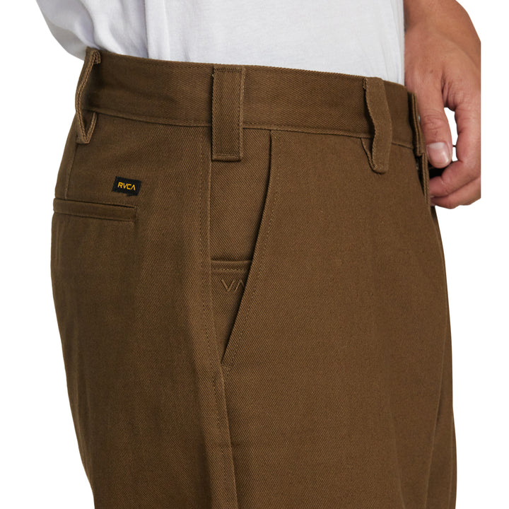 RVCA Americana Chino 2 Pants - Men's Bombay Brown