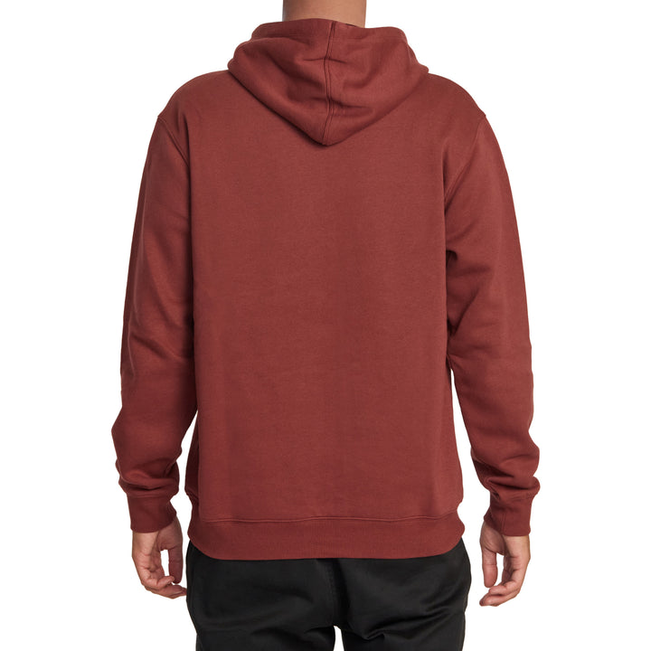 RVCA American Hoodie 2 - Men's Red Earth