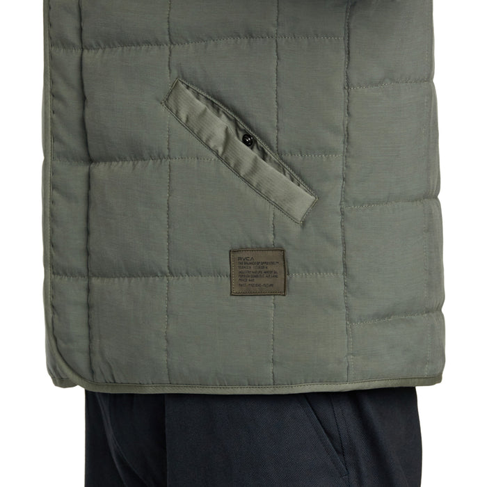 RVCA Surplus Puffer Jacket - Men's Olive