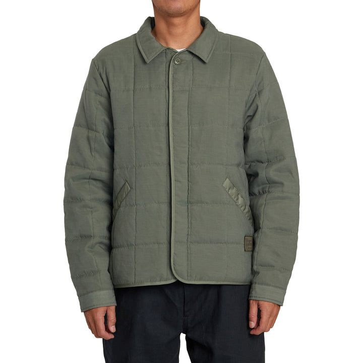 RVCA Surplus Puffer Jacket - Men's Olive