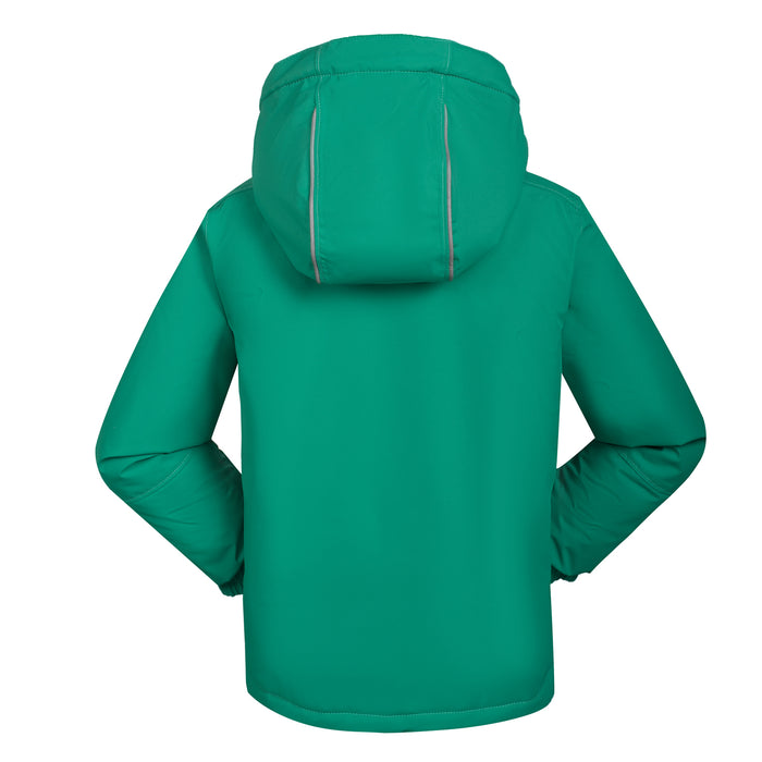 Kamik Hux Jacket - Boys' Green/Midnight