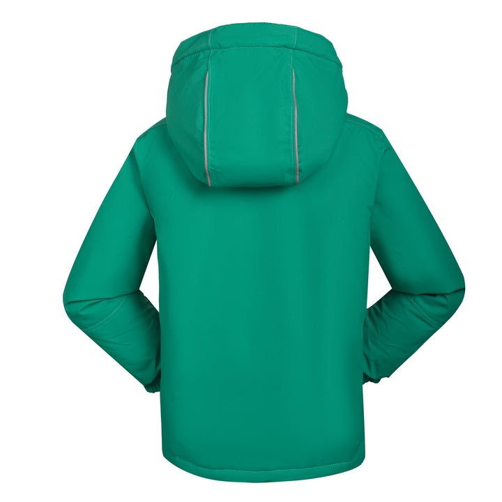 Kamik Hux Jacket - Boys' Green/Midnight