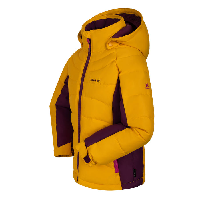 Kamik Aayla Jacket - Girls' Saffron/Grape
