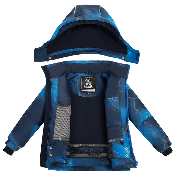 Kamik Walker Ghost Jacket - Boys' Midnight