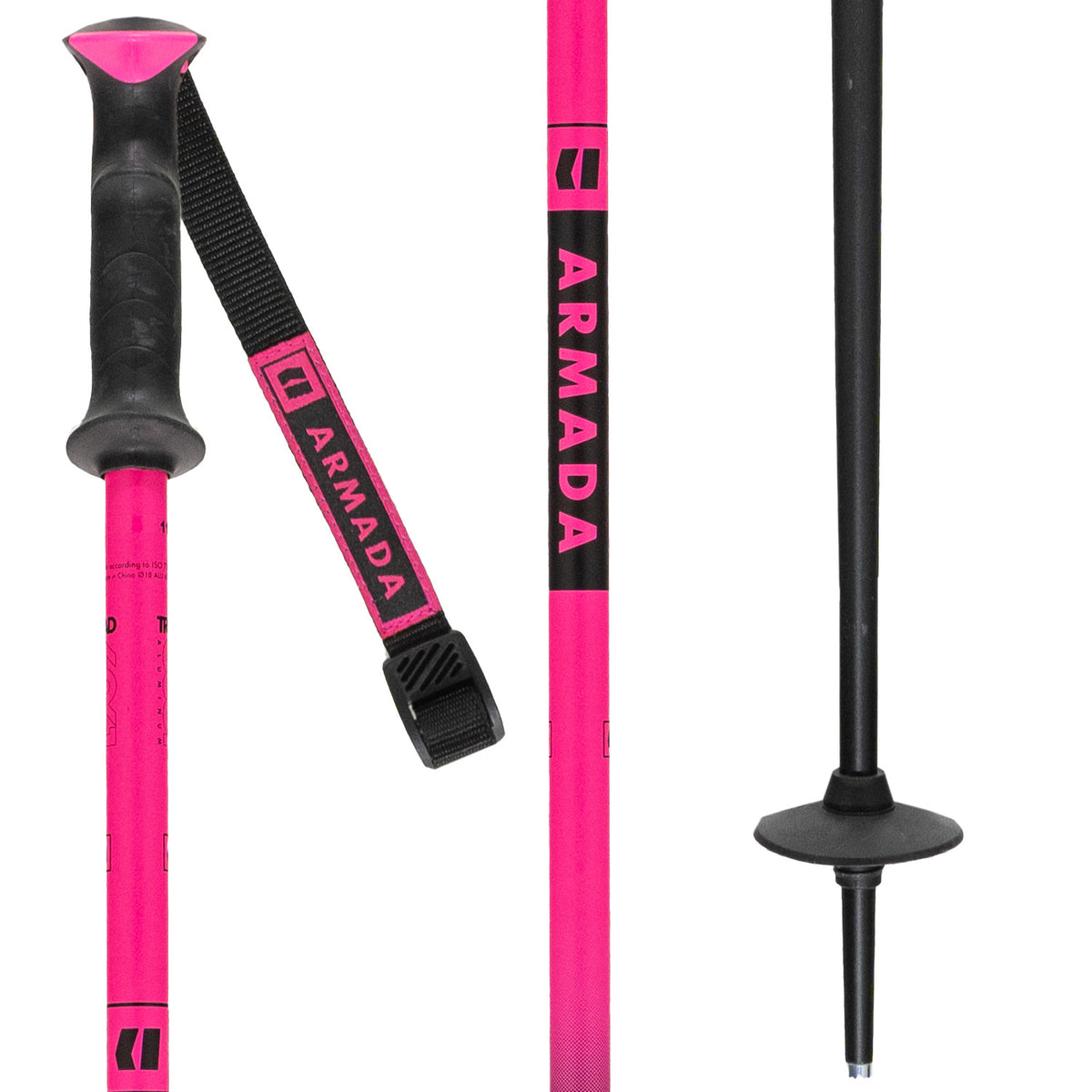 Armada Triad Ski Poles 2024 Black/Pink