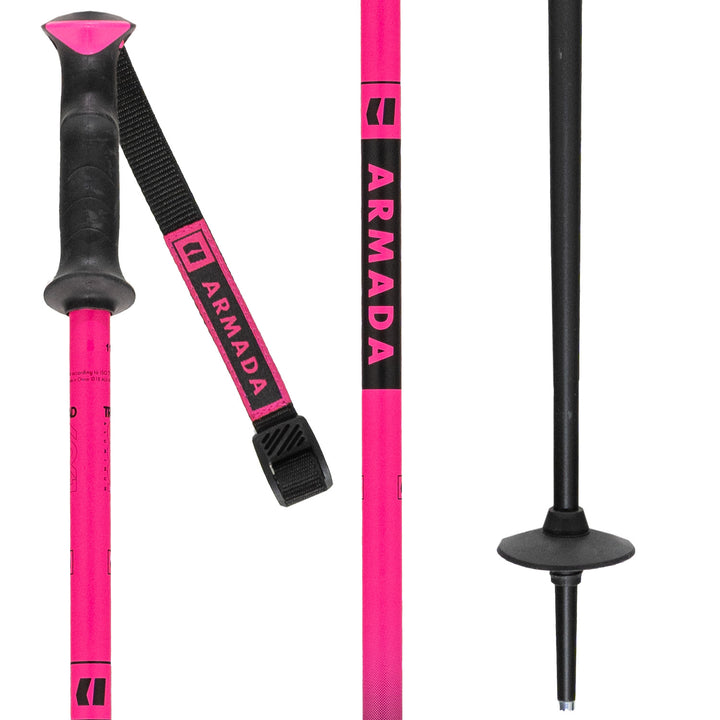 Armada Triad Ski Poles 2024 Black/Pink